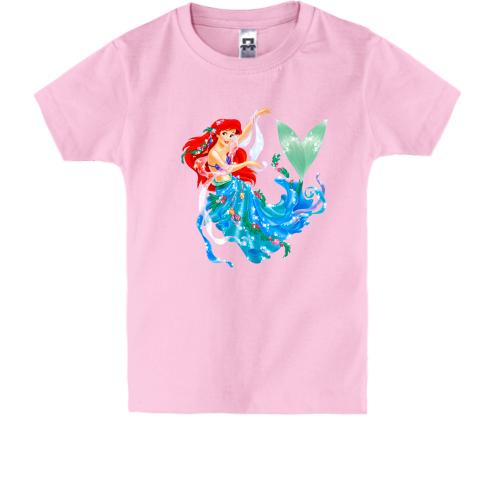 Дитяча футболка з русалочкой (1)
