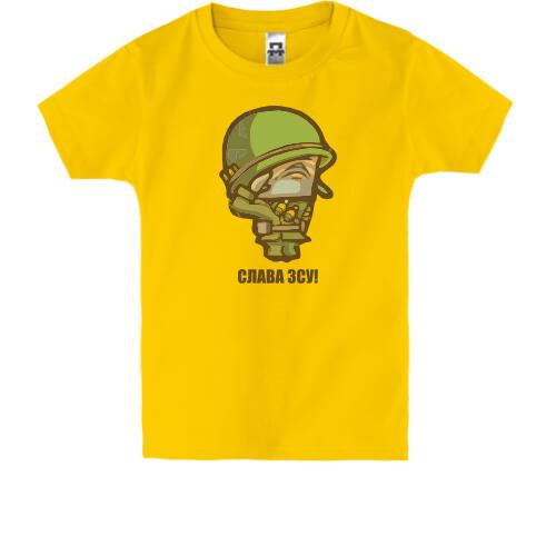 Дитяча футболка з воїном 