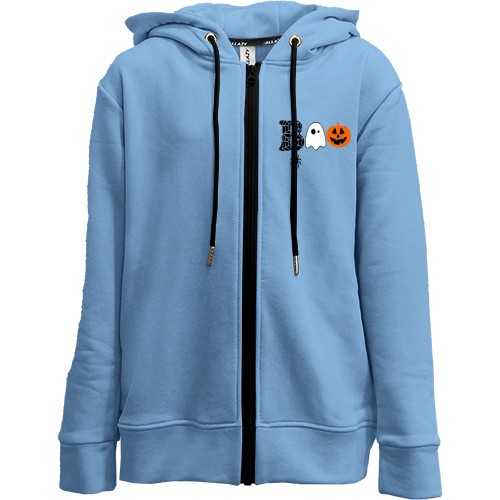 Дитяча худи на блискавці Boo! (2)
