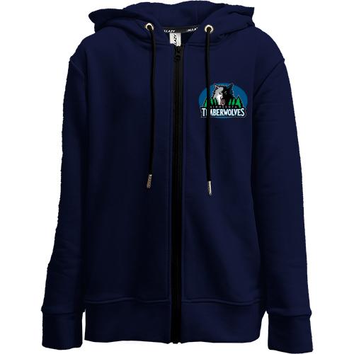 Детская худи на молнии Minnesota Timberwolves