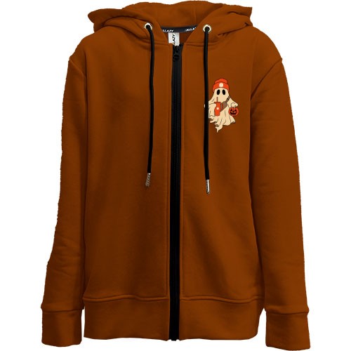 Дитяча худи на блискавці Привид у шапці