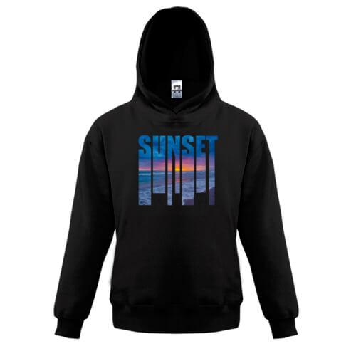 Детская толстовка Sunset