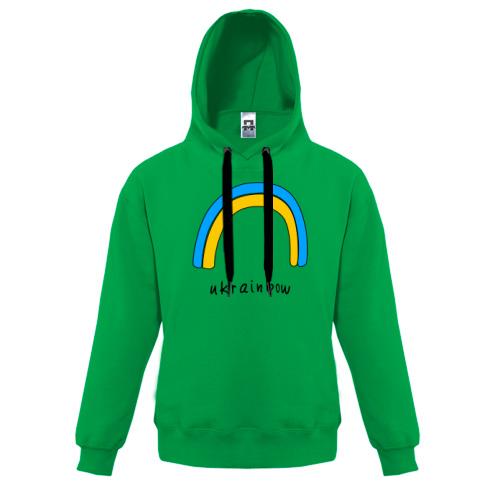 Детская толстовка Ukrainbow (флаг-радуга)