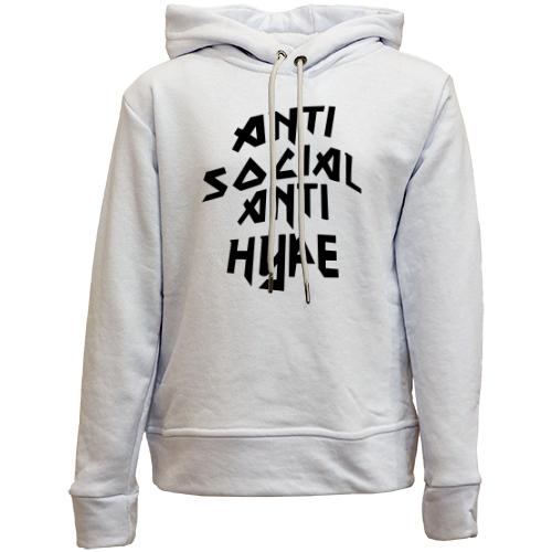 Дитячій худі без флісу Anti Social Anti Hype