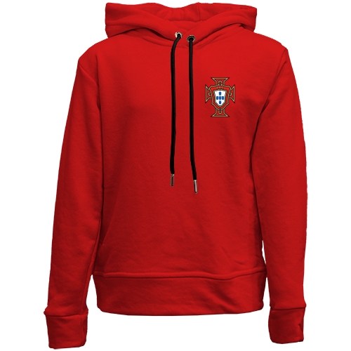 Дитячій худі без флісу Збірна Португалії по футболу