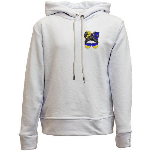 Дитячій худі без флісу Українська дівчина міні