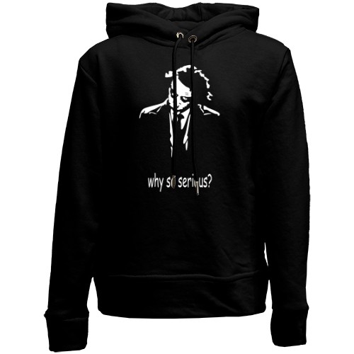 Детский худи без флиса Why so serious
