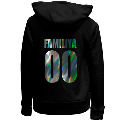 Детский худи без флиса с фамилией и номером Н (2)