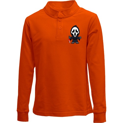 Детский лонгслив поло Маленький Крик