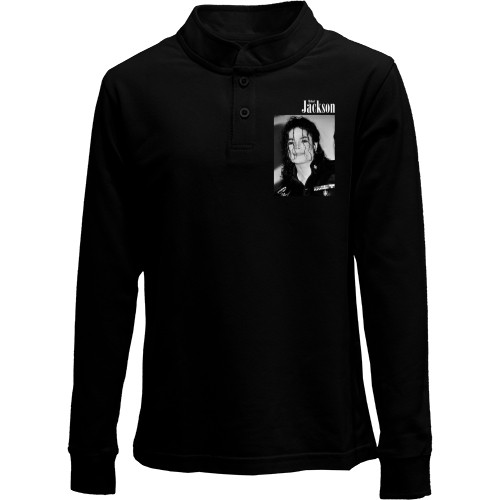 Детский лонгслив поло Michael Jackson (3)