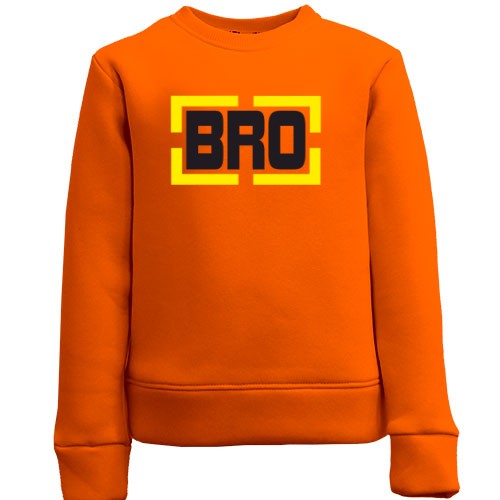 Детский свитшот BRO (рамка)