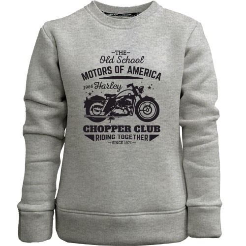 Детский свитшот без начеса Chopper Club