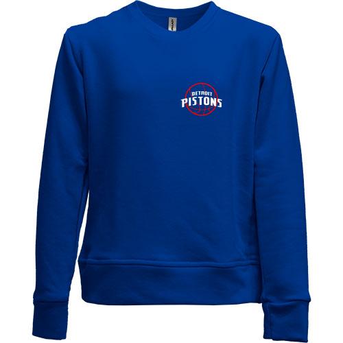 Детский свитшот без начеса Detroit Pistons