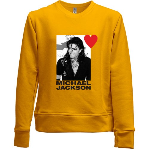 Дитячий світшот без начісу Люблю Майкла Джексона