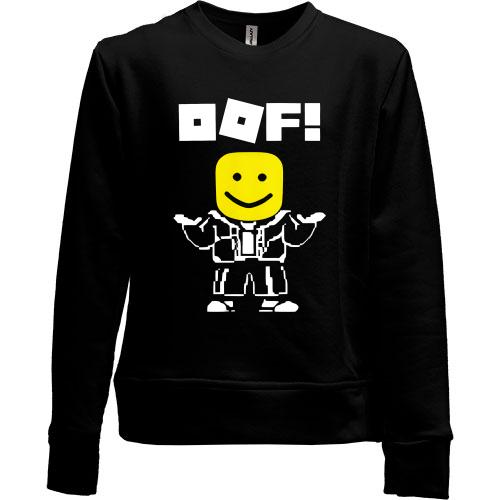 Детский свитшот без начеса Roblox OOF