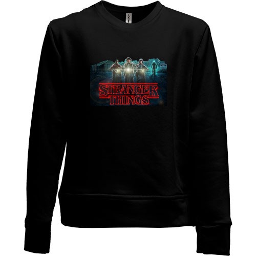 Дитячий світшот без начісу Stranger Things