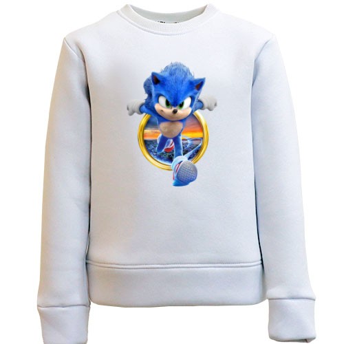 Детский свитшот с Соником (м.ф.Соник бум)