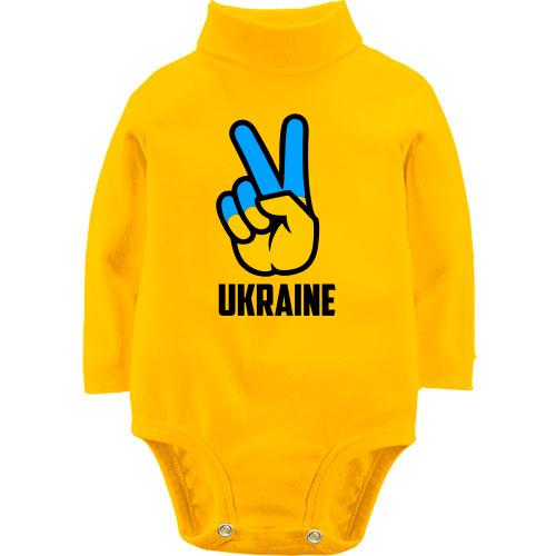 Детское боди LSL Ukraine peace