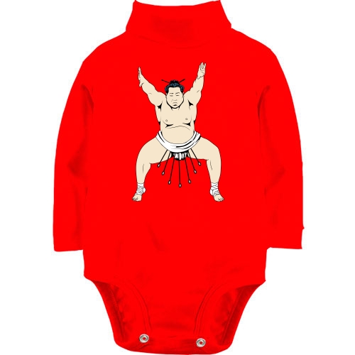 Детское боди LSL с борцом сумо