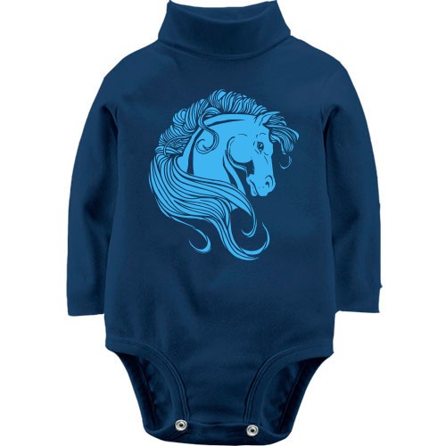 Детское боди LSL с лошадью и гривой