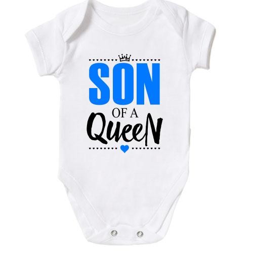 Дитячий боді Son of a queen