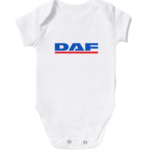 Дитячий боді з лого DAF