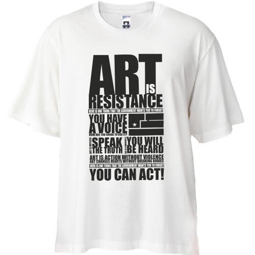 Футболка Oversize Art