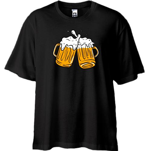 Футболка Oversize Beer Пиво