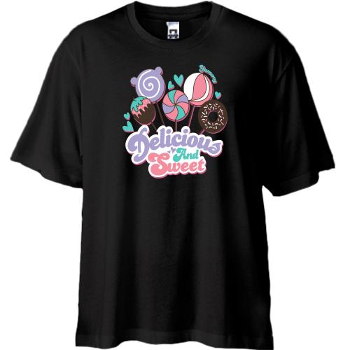 Футболка Oversize Delicious and Sweet