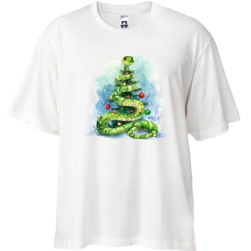 Футболка oversize Ялинка зі Змії