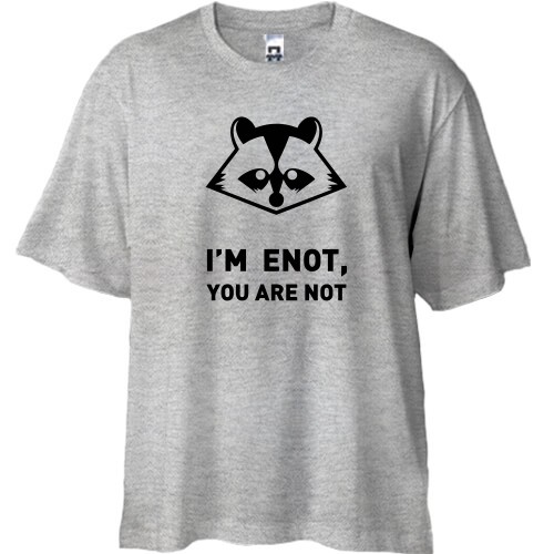 Футболка Oversize I'm Enot