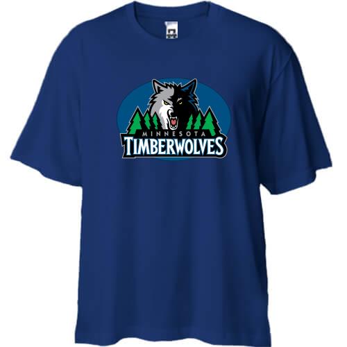 Футболка oversize Minnesota Timberwolves