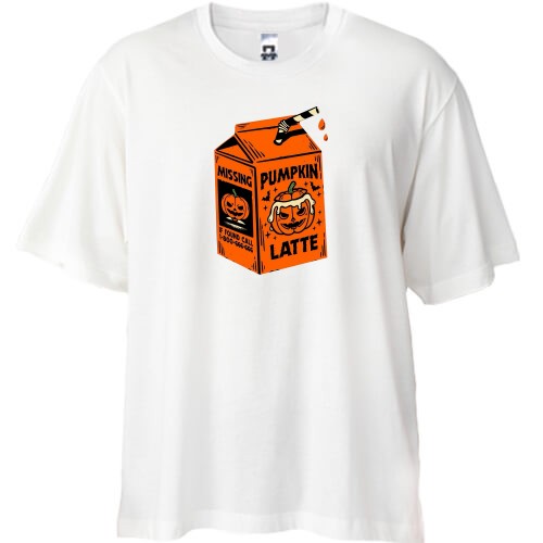 Футболка oversize Pumpkin Latte