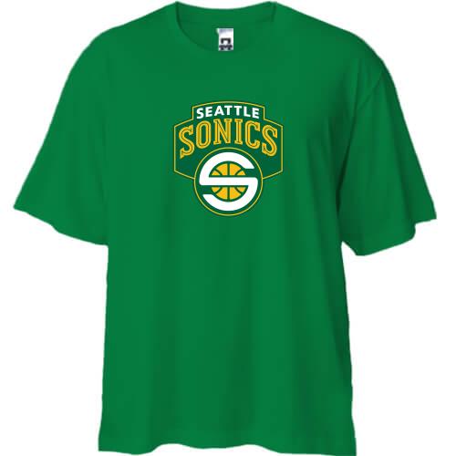 Футболка oversize Seattle SuperSonics