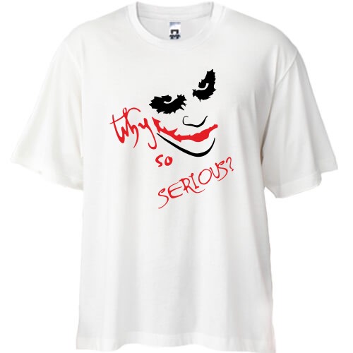 Футболка Oversize Why so serious (2)