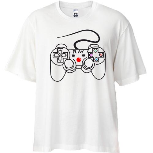 Футболка Oversize с джойстиком