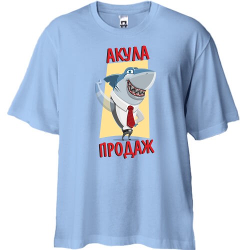 Футболка Oversize с надписью 