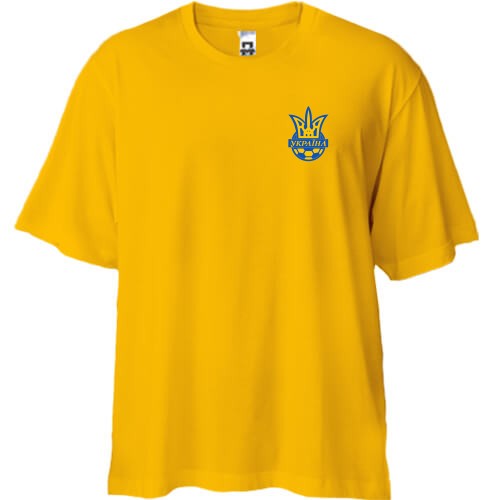 Футболка Oversize сборной Украины по футболу