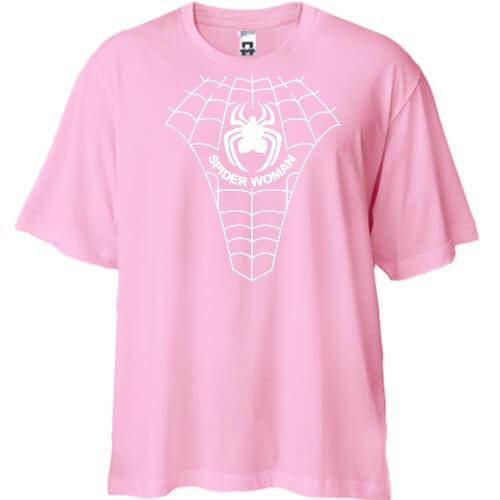 Футболка Oversize spider woman