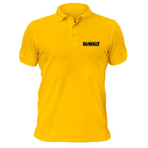 Чоловіча футболка-поло DeWalt (міні лого)
