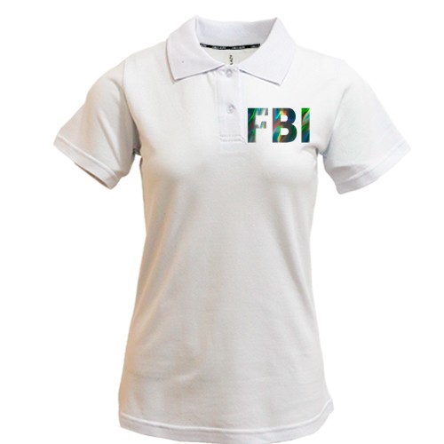 Футболка поло FBI (голограмма)