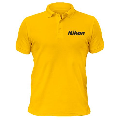 Чоловіча футболка-поло Nikon