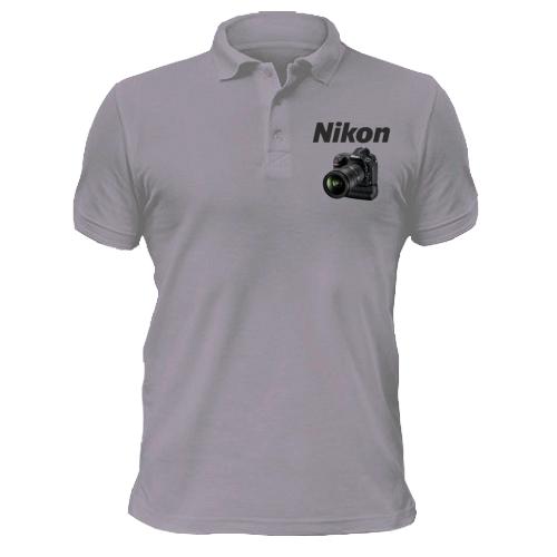 Чоловіча футболка-поло Nikon D850