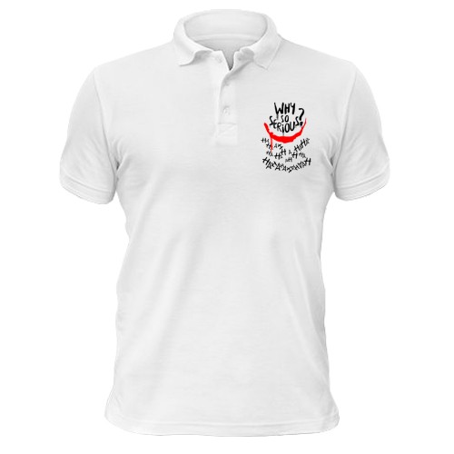Футболка поло Why so serious (3)