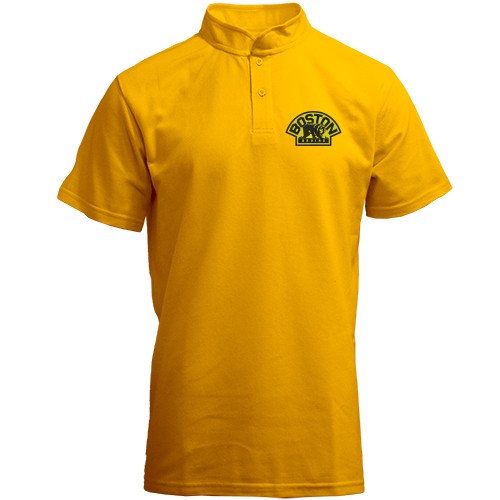 Футболка с воротником стойкой Boston Bruins медведь