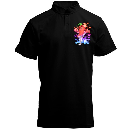 Футболка с воротником стойкой EdisonPts (перец)