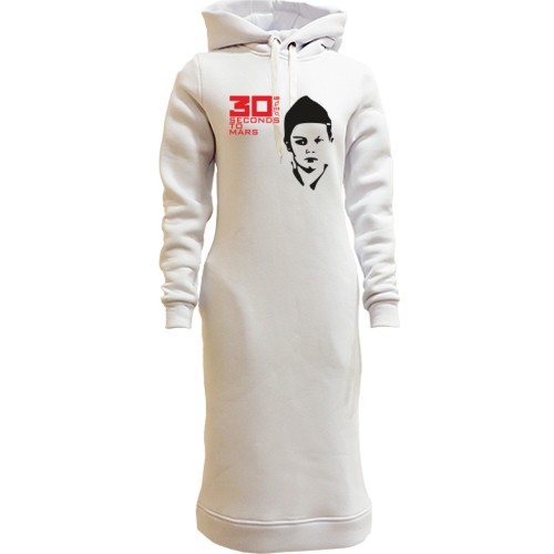 Жіноча толстовка-плаття 30 Seconds To Mars (силует)
