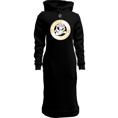 Жіноча толстовка-плаття Anaheim Ducks (маска)