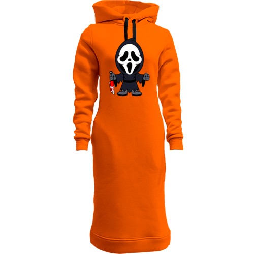 Женская толстовка-платье Маленький Крик