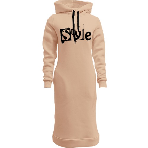 Женская толстовка-платье Style